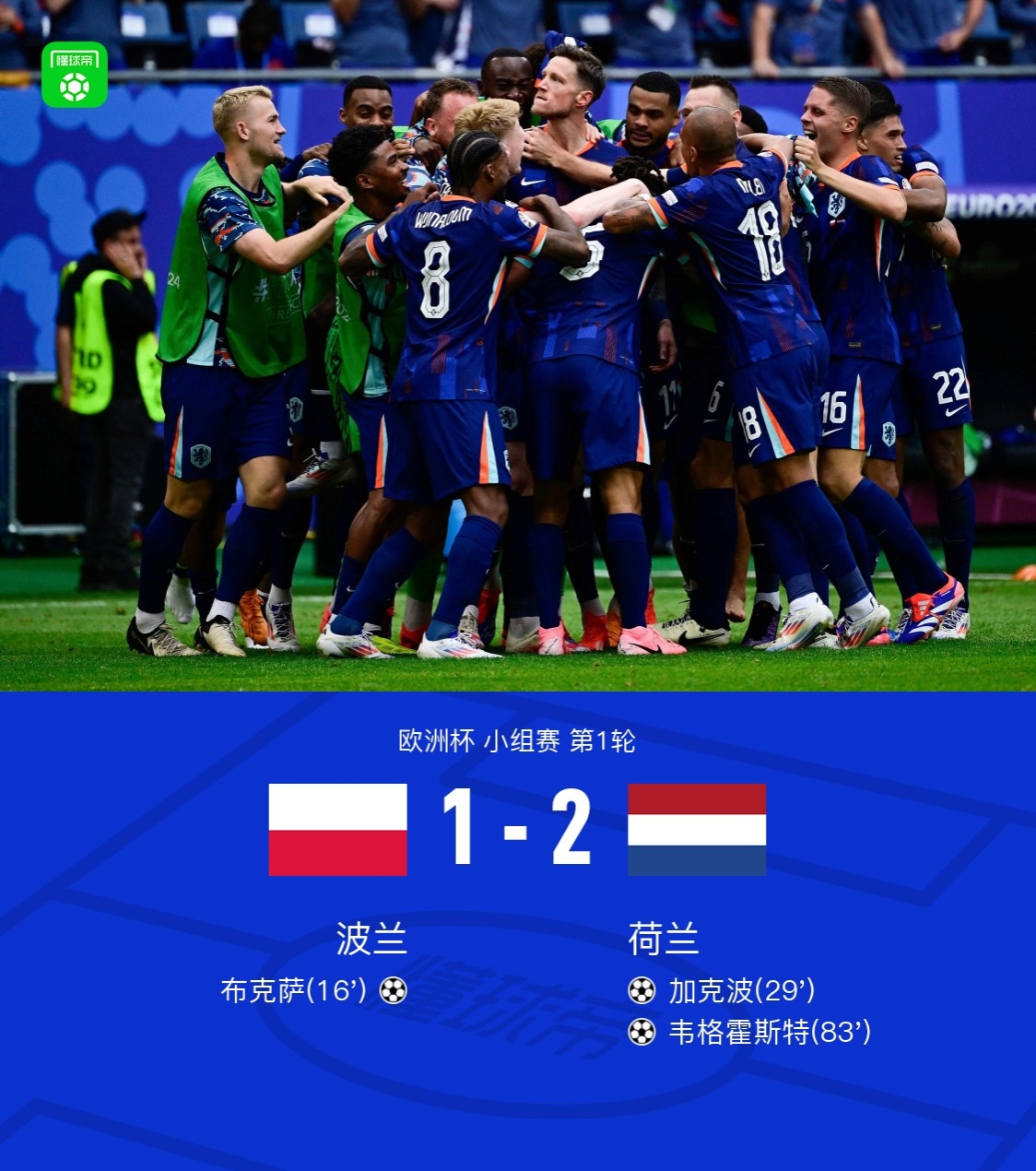 荷兰主场不敌波黑,小组排名略有下滑的简单介绍 荷兰主场不敌波黑,小组排名略有下滑的简单介绍